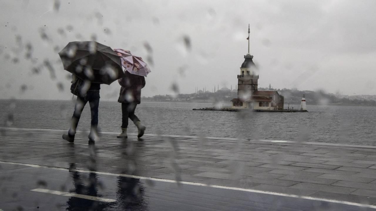 Dışarı çıkacaklar dikkat! Meteoroloji uyardı: Kuvvetli yağış ve rüzgar etkisini gösterecek