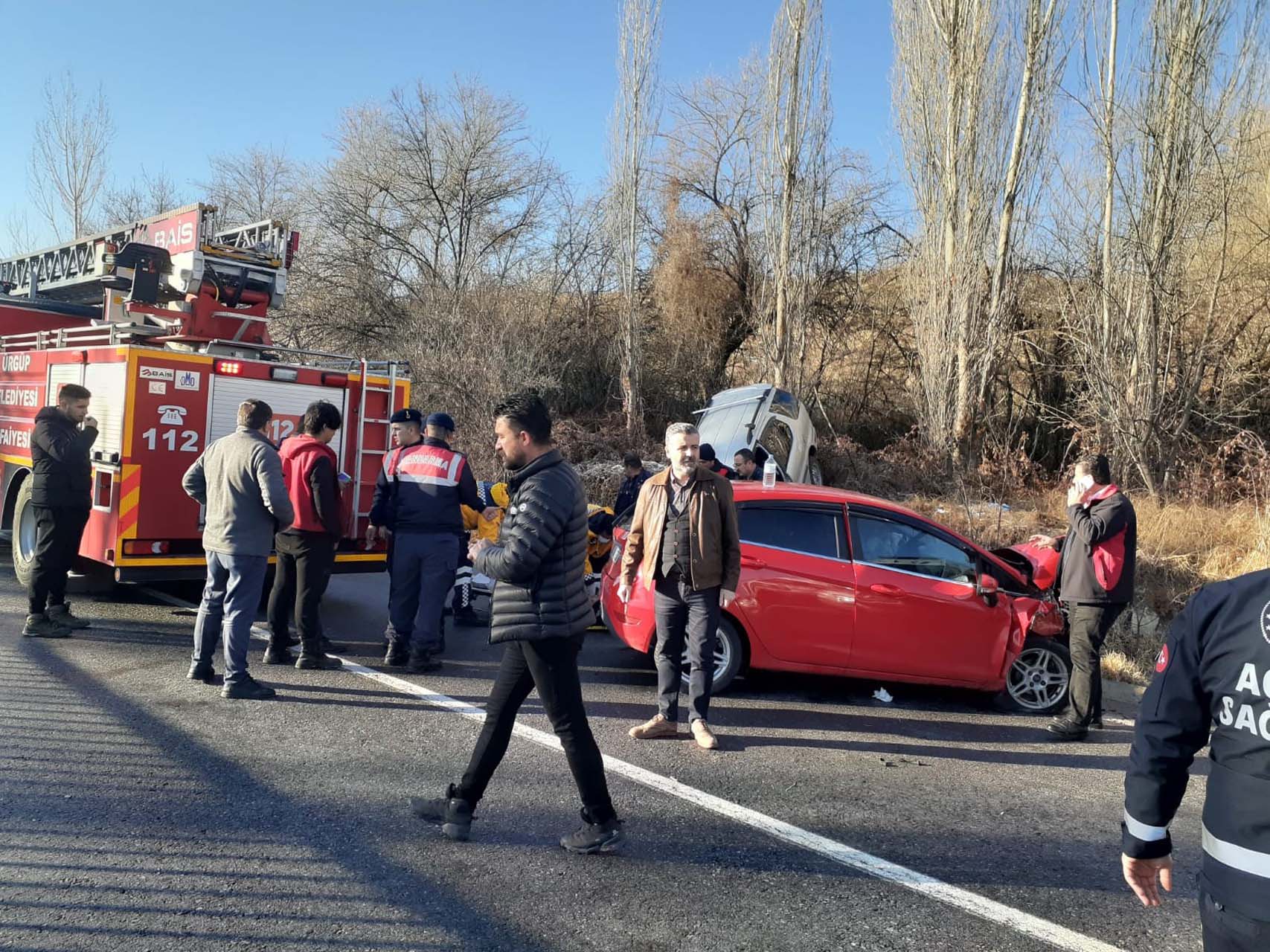 Nevşehir'de feci kaza! İki otomobil kafa kafaya çarpıştı: 4 aylık bebek öldü, yaralılar var