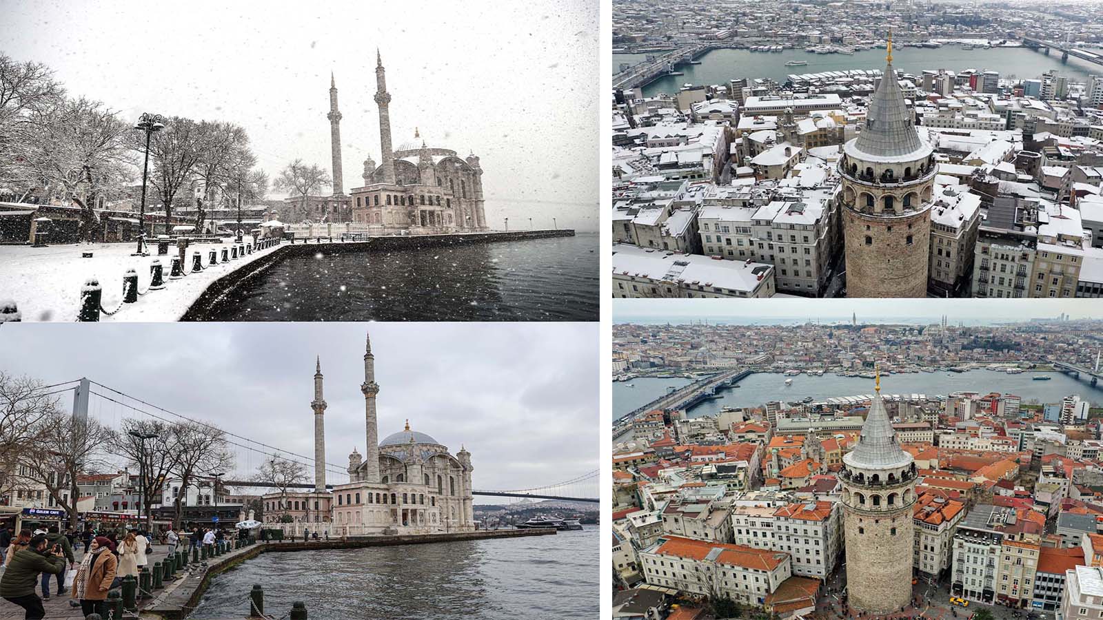 İstanbul'da en kurak kış ayı yaşanıyor! Geçmiş yıllara ait kar manzaraları herkesi üzdü!