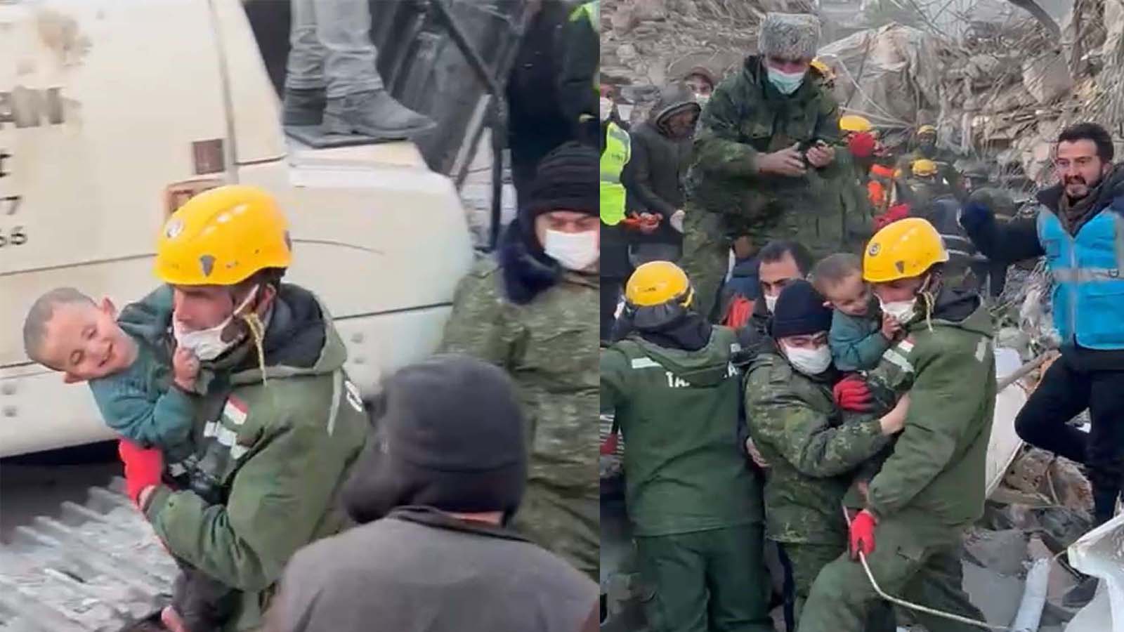 Mutluluğu yüzünden okundu! 159 saatin sonunda Yavuz bebek herkse umut oldu!