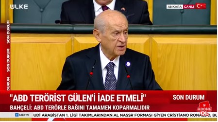 Son dakika! MHP Lideri Bahçeli gurup konuşmasında konuştu