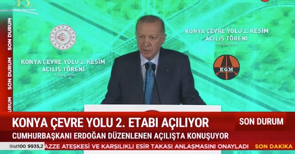 Cumhurbaşkanı Erdoğan, açılış töreninde önemli açıklamalarda bulundu!