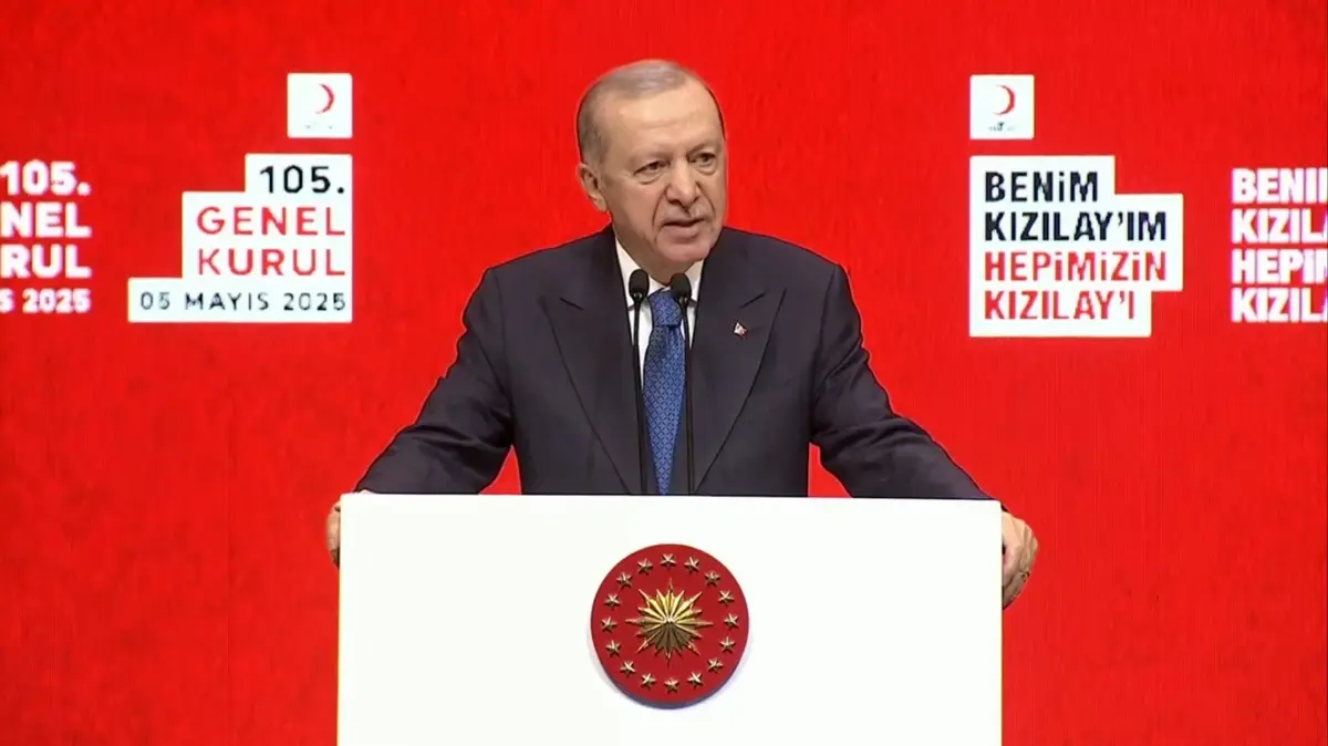 Erdoğan, Türk Kızılay Genel Kurulu'nda konuştu: Kentsel dönüşümde kapsamlı hazırlık içindeyiz!