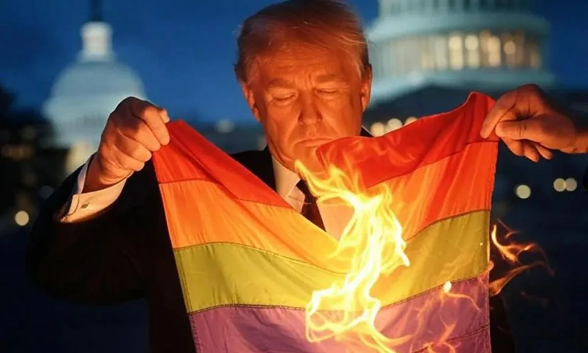 LGBT'ye geçiş yok! Trump'tan California eyaletine büyük rest: Paranızı keserim!