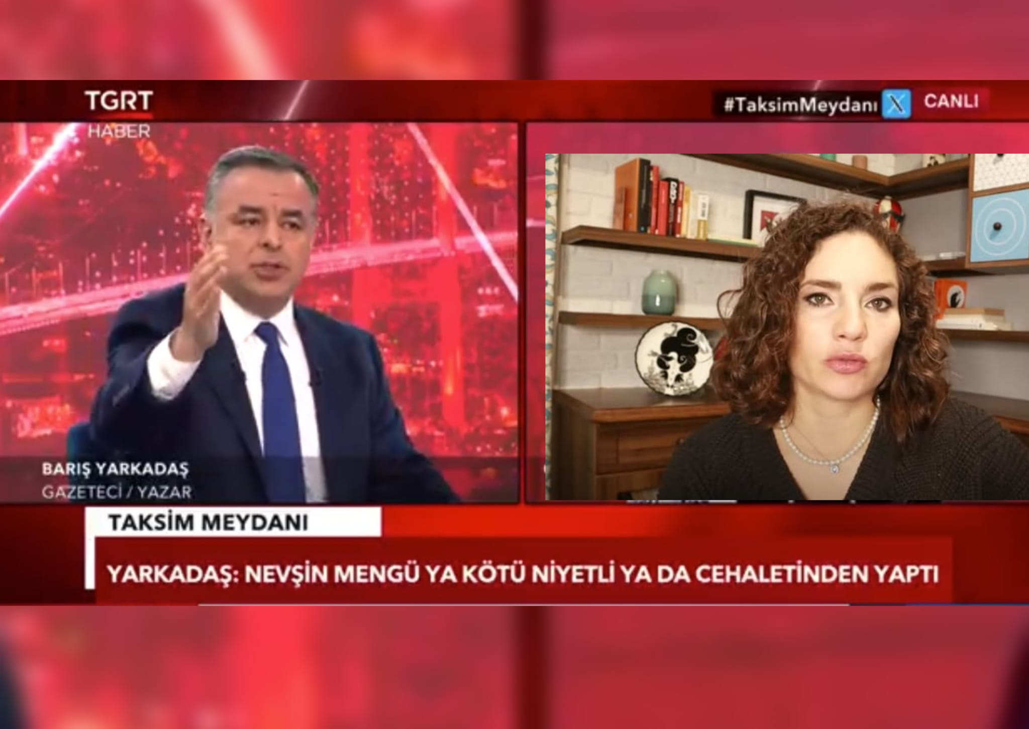 Nevşin Mengü kendini topun önüne mi attı? Barış Yarkadaş: Nevşin'i keklediler!