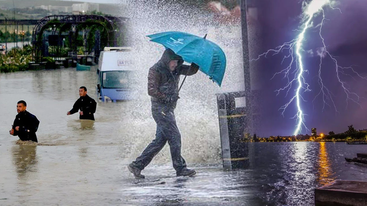 Sel ve su baskınlarına dikkat! Meteorolojiden 12 il için sarı kot uyarısı! 29 Mayıs 2025 hava durumu