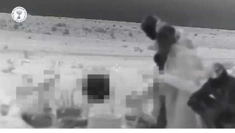 Mossad paylaştı! İran'a saldırı ile ilgili şok eden görüntü