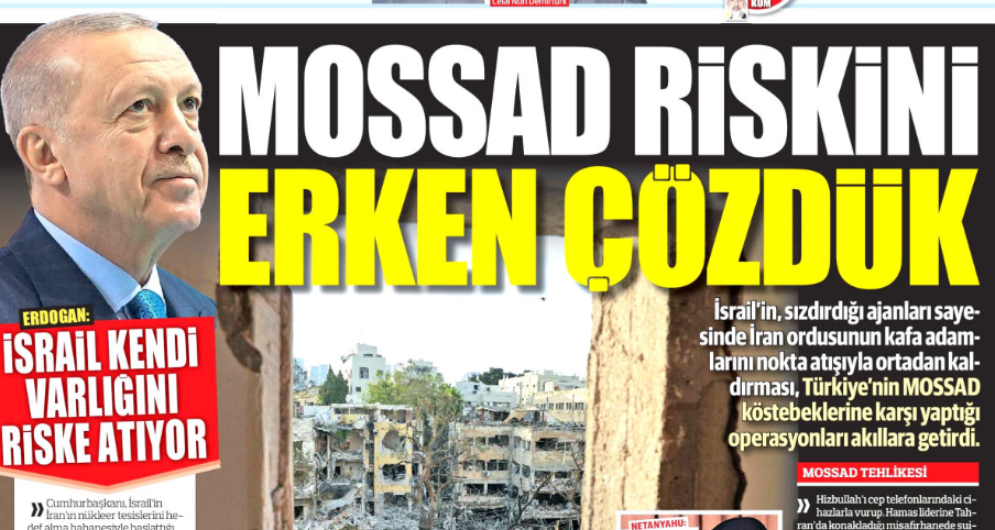 Mossad riskini erken çözdük: 17 haziran 2025 gazete manşetleri