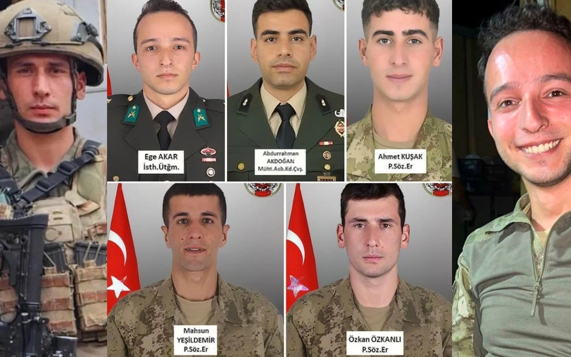 Irak şehitlerimizin isimleri, memleketleri belli oldu, hikayeleri ise yürekleri yaktı!