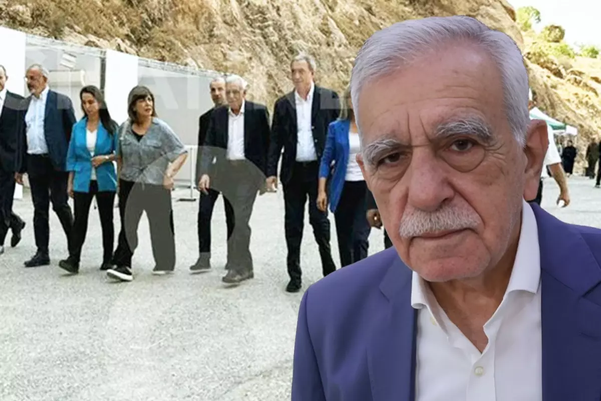 Ahmet Türk'ün 8 yıllık yasağı kaldırıldı: PKK'ın silah bırakma törenine katıldı