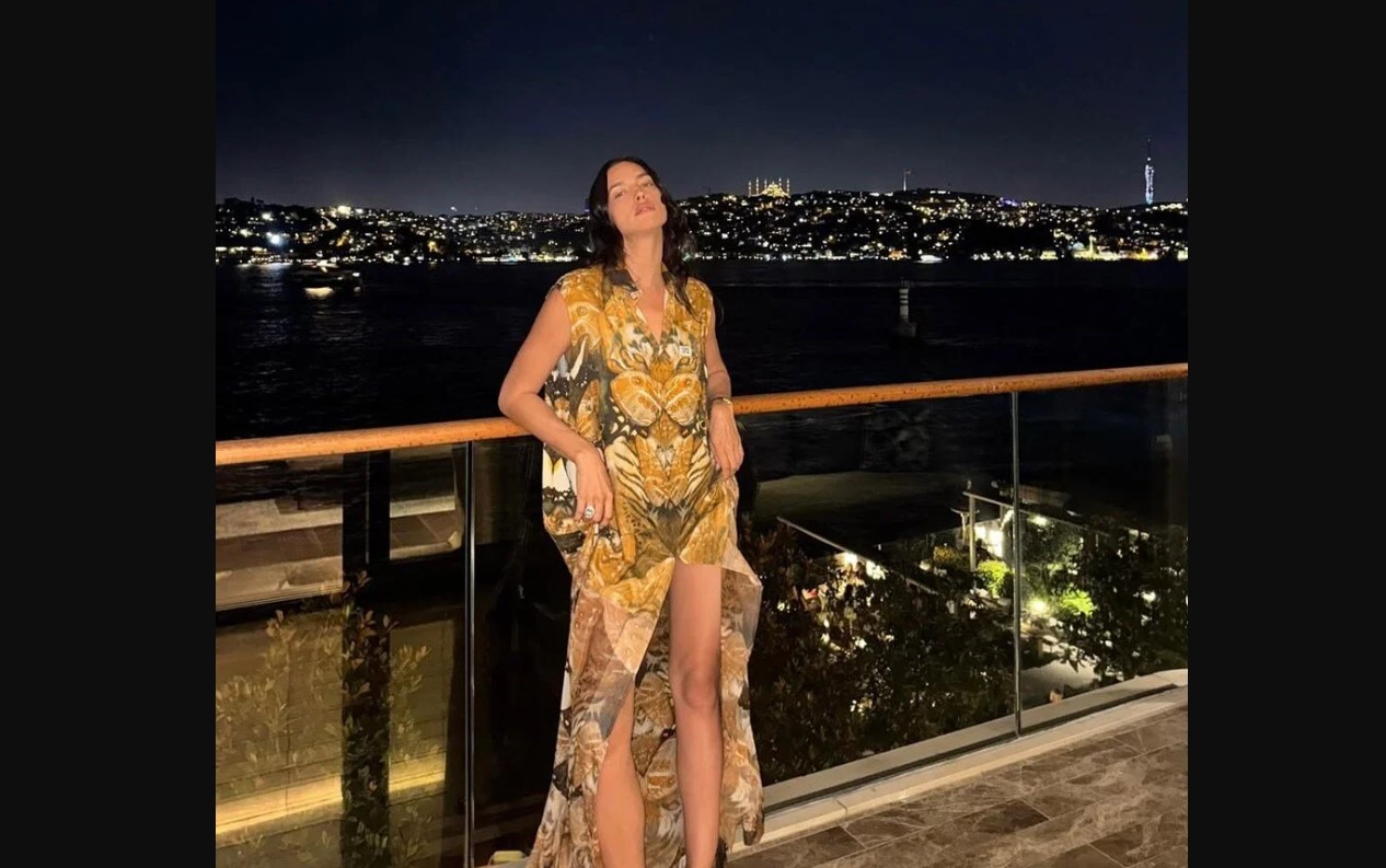 Irina Shayk İstanbul'da: Yerebatan Sarnıcı'na hayran kaldı...