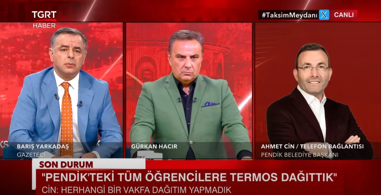 "Pendik Belediyesi termosları usulsüz dağıttı, TÜGVA'ya ayrıcalık yaptı'' O, iddialara Başkan Ahmet Cin'den jet yanıt!