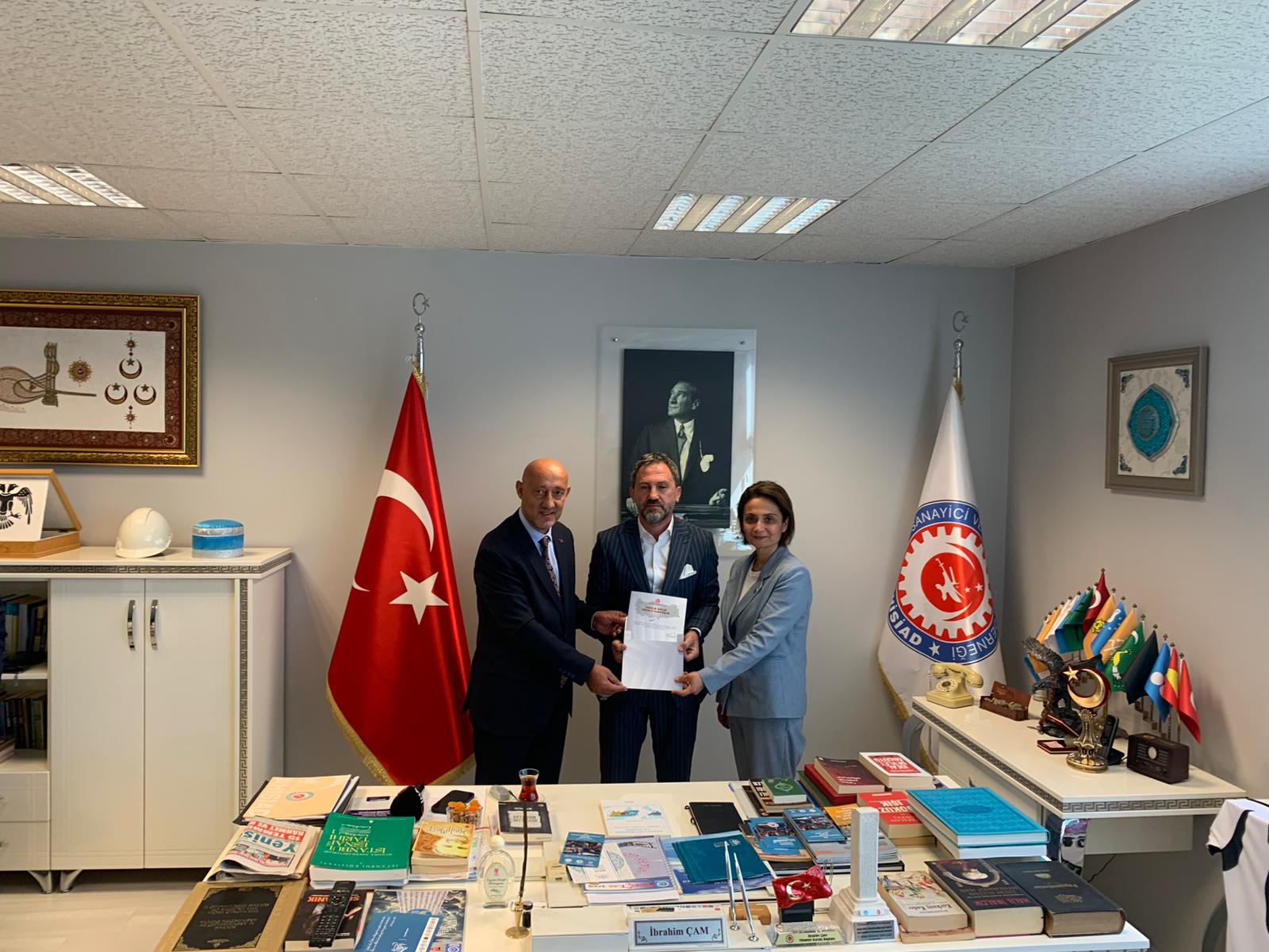 Milli Birlik ve Dayanışma Heyeti’nden AHİSİAD’a Ziyaret