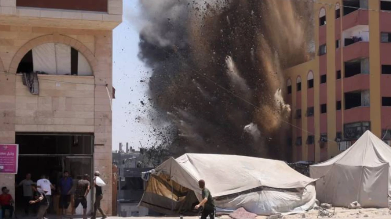 Son dakika: İşgalci İsrail, Gazze'nin yüzde 75'ini kontrol altına aldığı haritayı paylaştı!