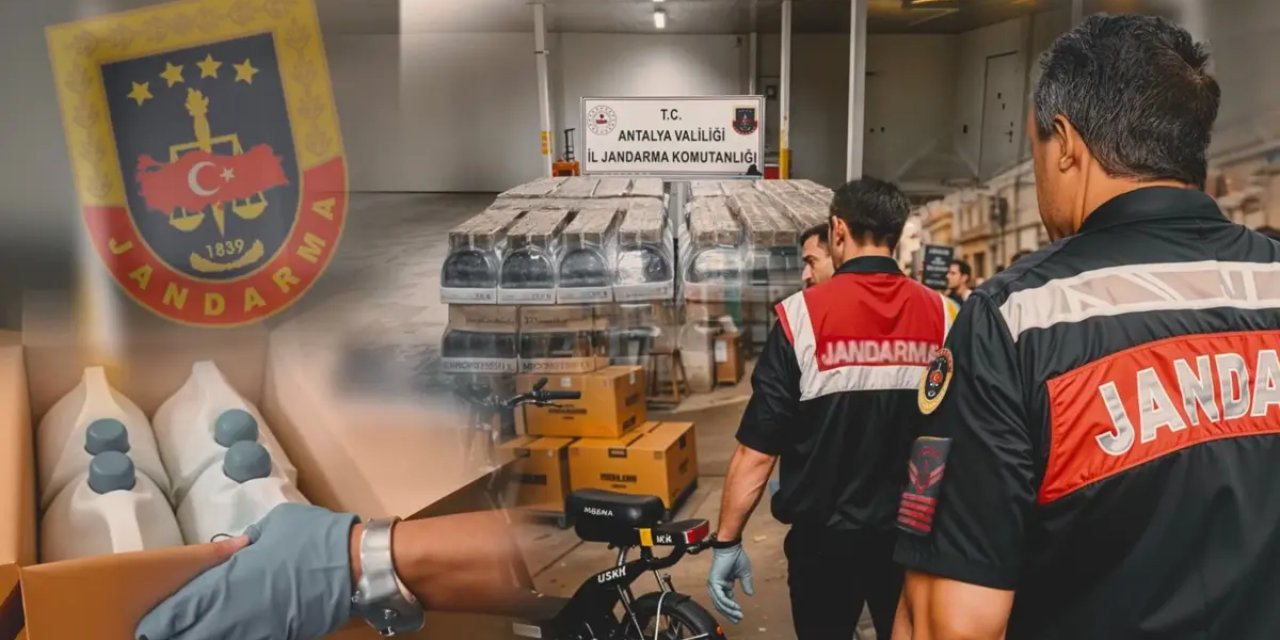 Bakan Yerlikaya büyük operasyonu duyurdu: Antalya'da 119 bin 500 litre sahte-kaçak alkol ele geçirdik!