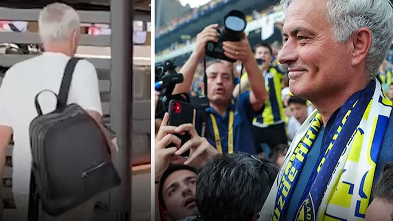 Jose Mourinho Türkiye'den ayrıldı! Binlerce kişi ile geldi, çantasını doldurup tek başına gitti