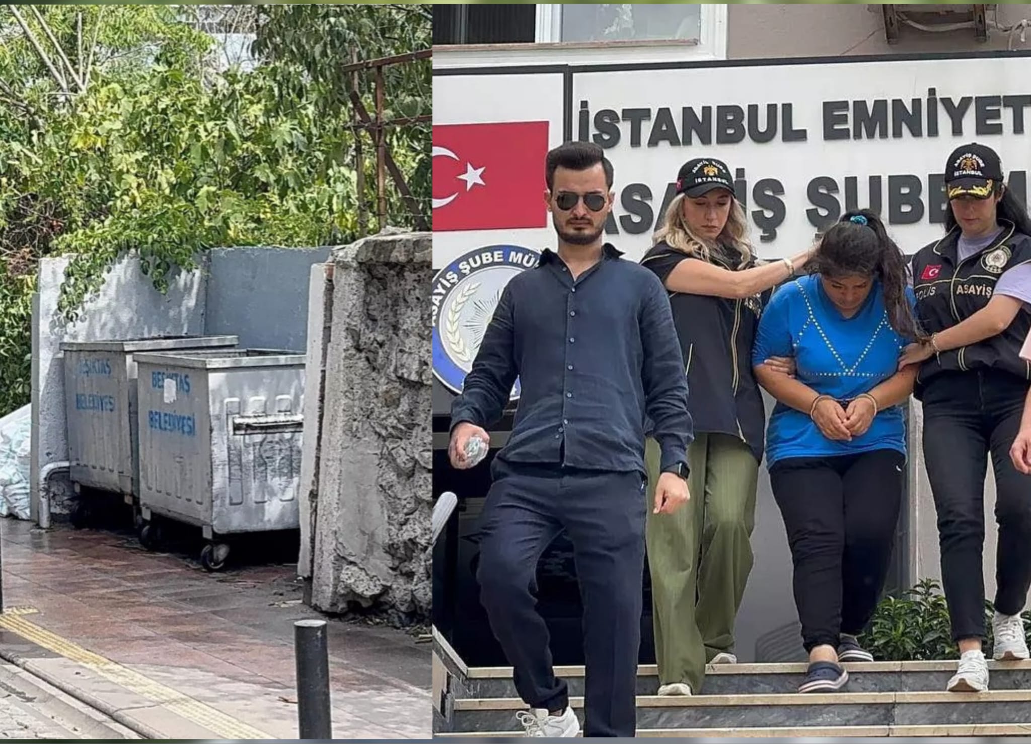 Beşiktaş'ta çöpte cesedi bulunan bebeğin annesi bulundu: İfadesi kan dondurdu!