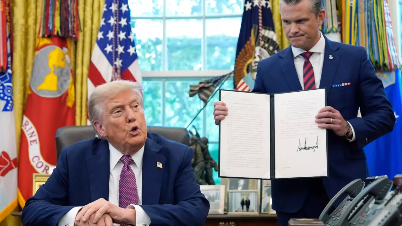 ABD Başkanı Trump, o kararı imzaladı: İşte, Pentagon'un yeni ismi...