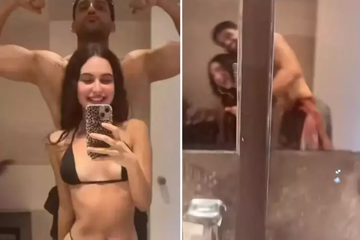 Ekin Mert Daymaz'ın 19 yaşındaki üniversiteli sevgilisi ile olay yaratan banyo görüntüsü