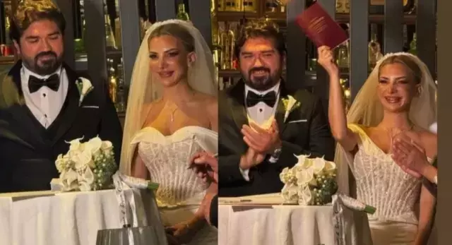 Nagehan Alçı ile olaylı bir şekilde boşanmıştı! Rasim Ozan Kütahyalı, 20 yaş küçük Pilates hocası Pınar Ayaz ile evlendi