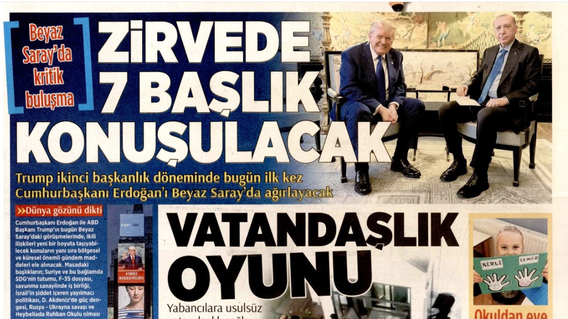 Zirvede 7 başlık konuşulacak: 25 Eylül 2025 Perşembe, güncel gazete manşetleri