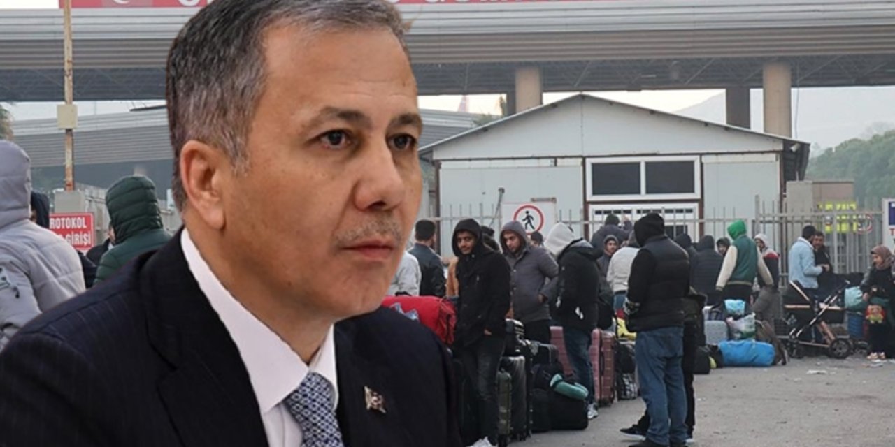 Bakan Yerlikaya son verileri açıkladı: İşte ülkesine dönen Suriyeli sayısı