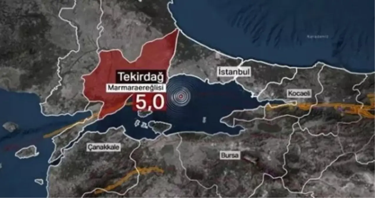 Marmara Denizi'ndeki deprem fena korkuttu: Uzmanlardan açıklama geldi!