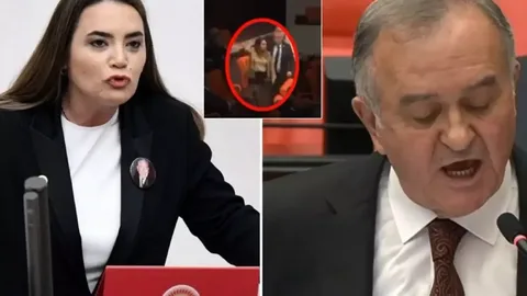 TBMM'de "Öcalan" tartışması tansiyonu yükseltti: Türkeş'in kızı salonu terk etti!