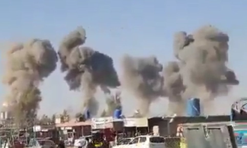 Pakistan, Afganistan'ın başkenti Kabil'i peş peşe vurdu: Şehirde patlamalar sürüyor!