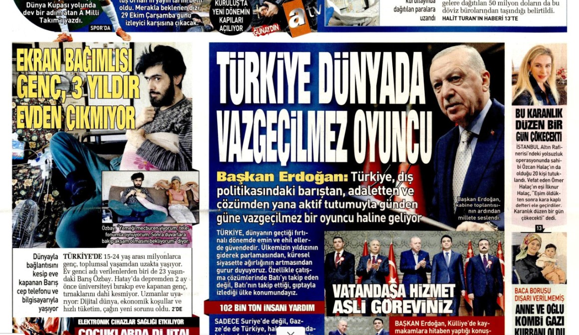 Türkiye dünyada vazgeçilmez oyuncu: 16 Ekim 2025 Perşembe güncel gazete manşetleri