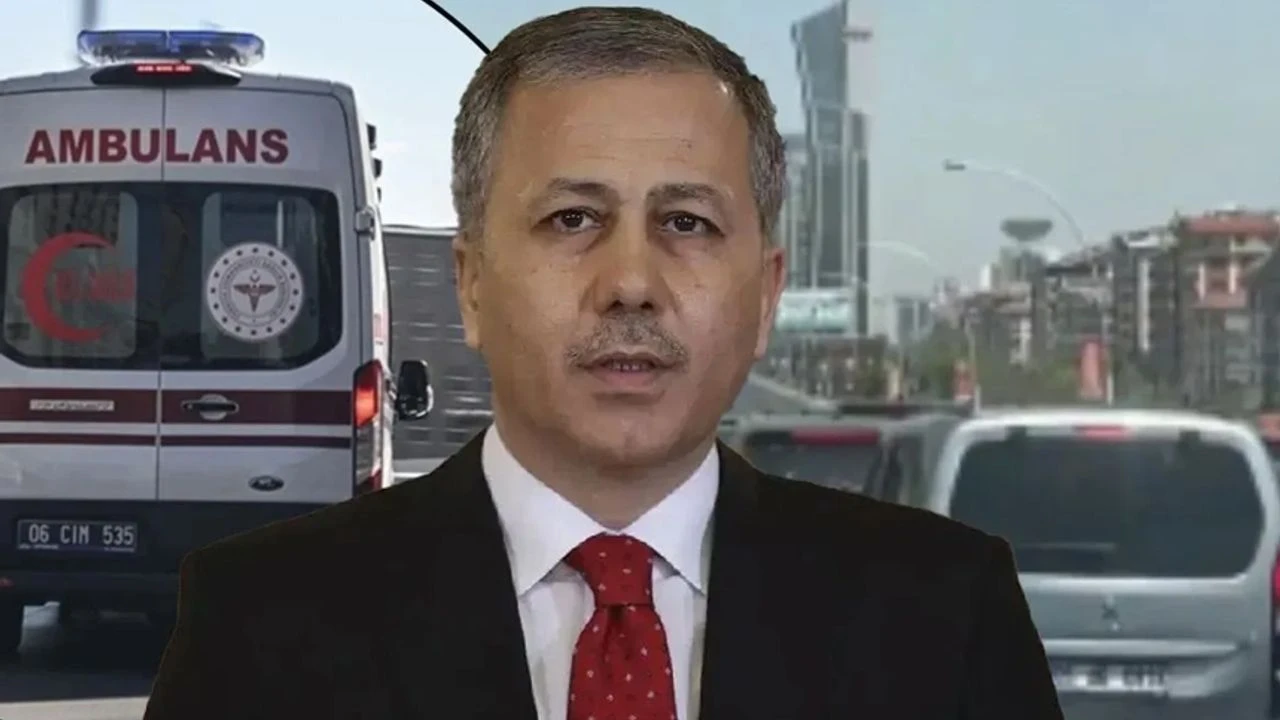 Bakan Yerlikaya duyurdu: 'Gereği yapıldı' Ambulansa yol vermeyen o sürücü yakalandı!