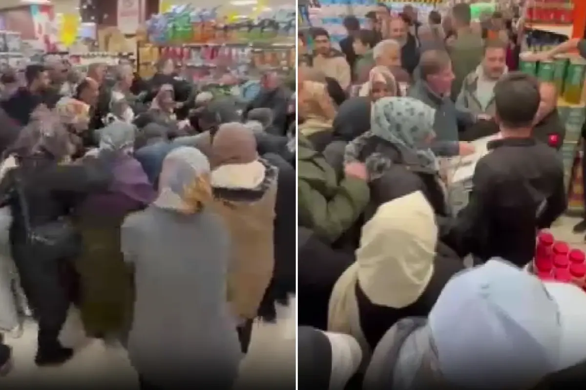 Televizyon fiyatı bin liradan satıldı: Mağaza savaş alanına döndü!