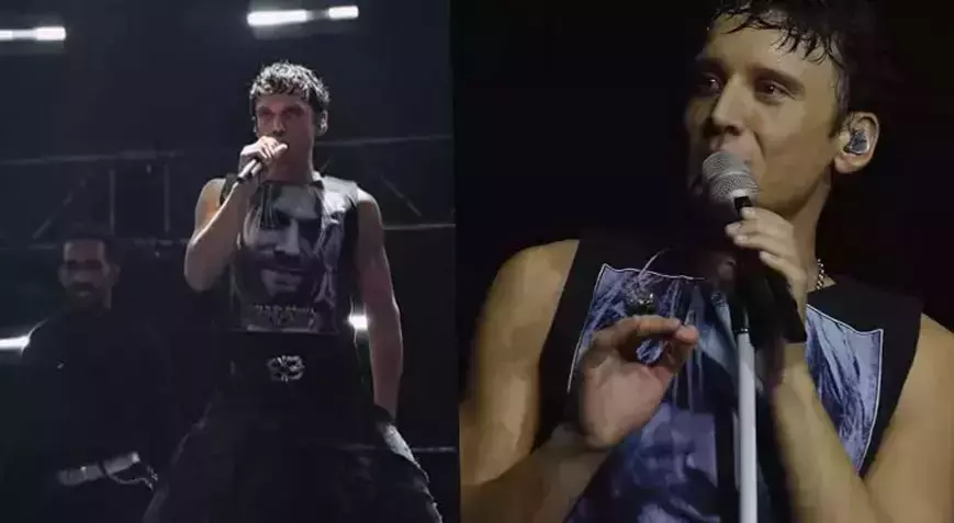 Edis sahnede açıp gösterdi: Hastalığını ilk kez açıkladı