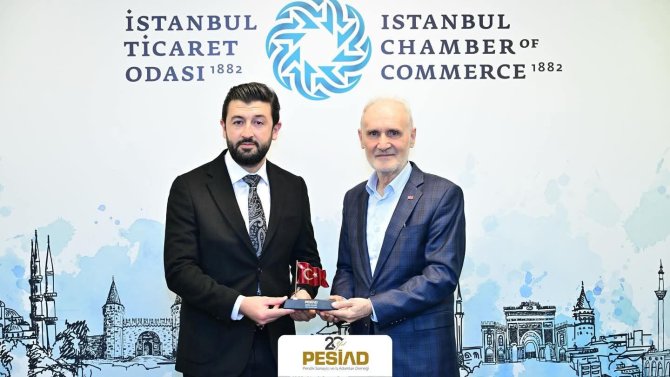 PESİAD'dan İTO başkanı Şekip Avdagiç'e ziyaret