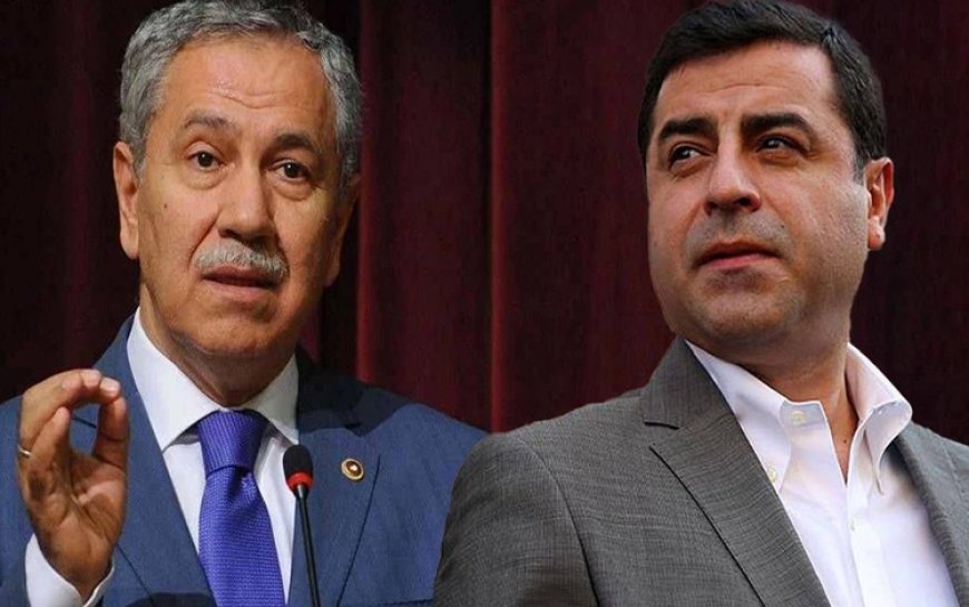 Bülent Arınç'tan Selahattin Demirtaş'a cevap: Kızmıyorum ancak kırıldığım noktalar var