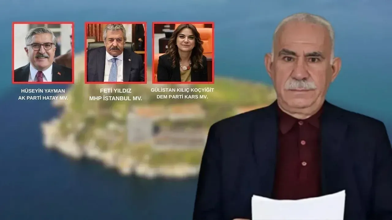 İmralı ziyaretinin detayları netleşti! Abdullah Öcalan'a iki kritik soru soruldu!