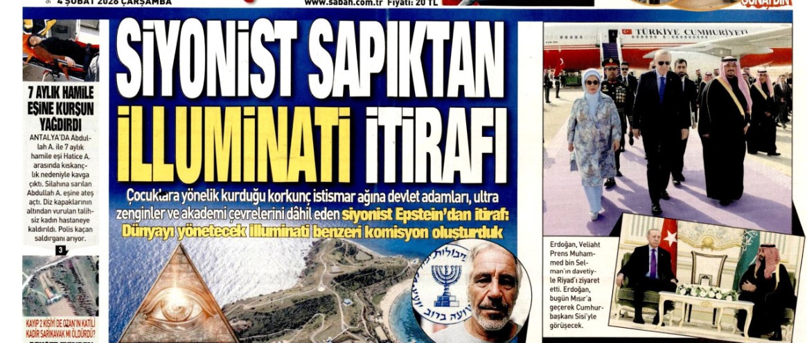 Siyanost sapıktan İlluminati itirafı: 4 Şubat 2026 Çarşamba güncel gazete manşetleri