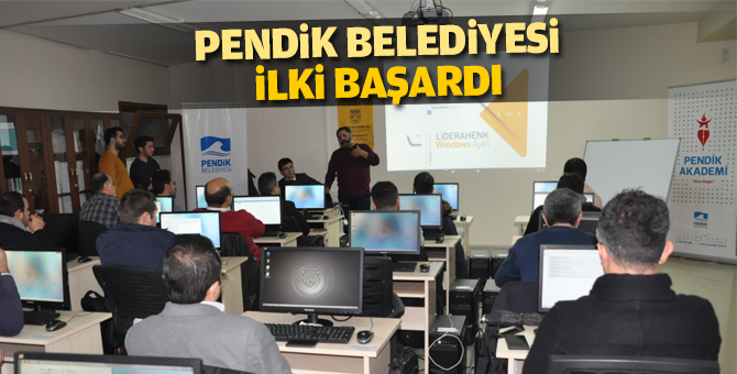 Pendik Belediyesi ilki başardı