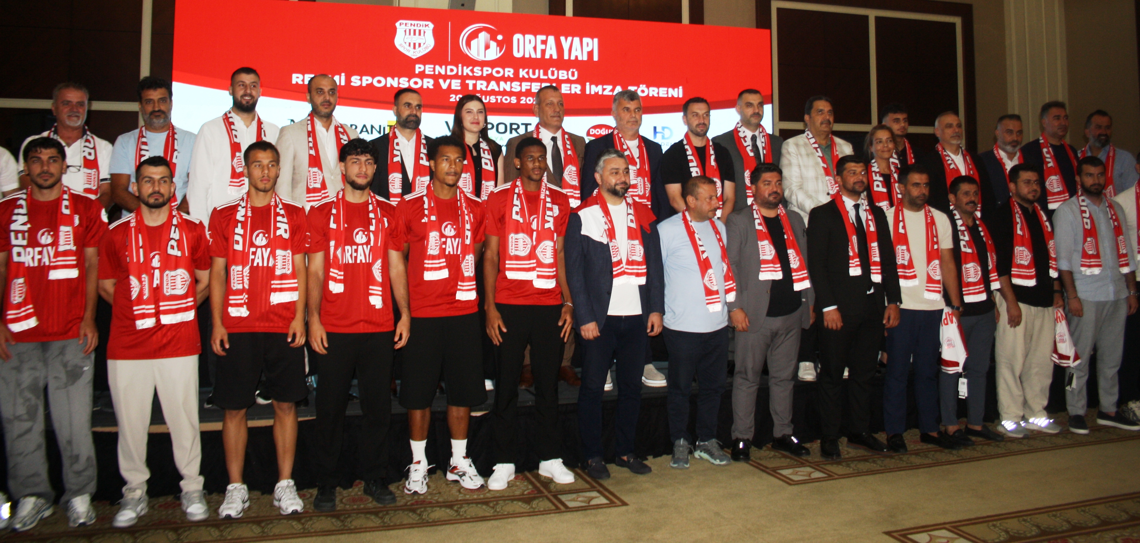 Orfa Yapı Pendikspor, Yeni Sezon Sponsorlarını ve Transferlerini Basına Tanıtıldı...