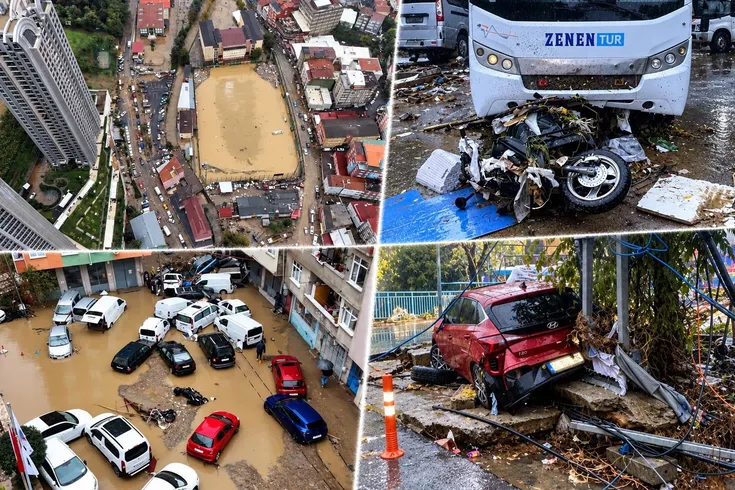 Sağanak yağışın İstanbul'a 1 günlük bilançosu! 2 vatandaş hayatını kaybetti: Milyonlarca maddi hasar!