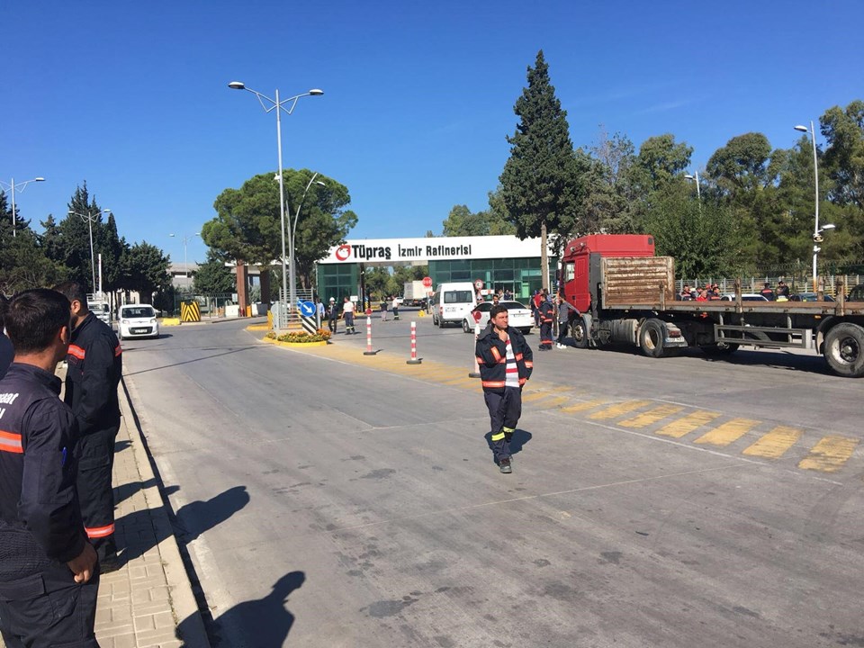 Tüpraş'ın İzmir'deki rafinerisinde patlama: 3 ölü