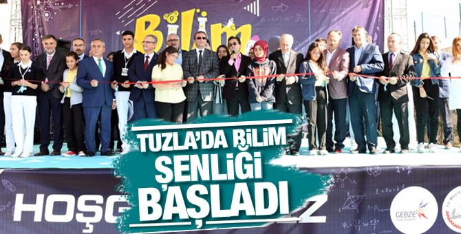 Tuzla’da Bilim Şenliği Başladı