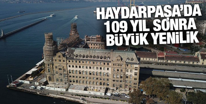 Haydarpaşa'da büyük yenilik!