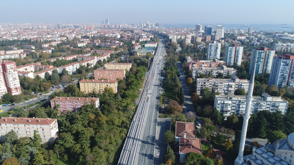 İşte Halkalı- Gebze banliyö hattının ilk görüntüleri