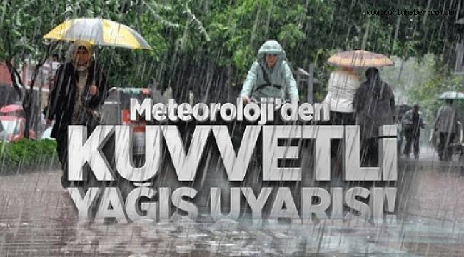 Meteoroloji Uyardı |Bu Akşama Dikkat