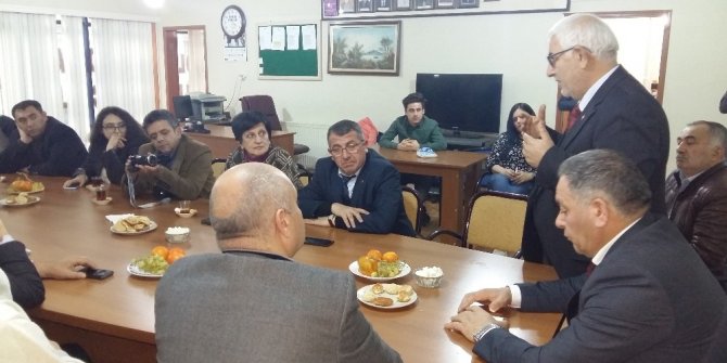 Azerbaycan heyeti Iğdır’da Stk’larla buluştu