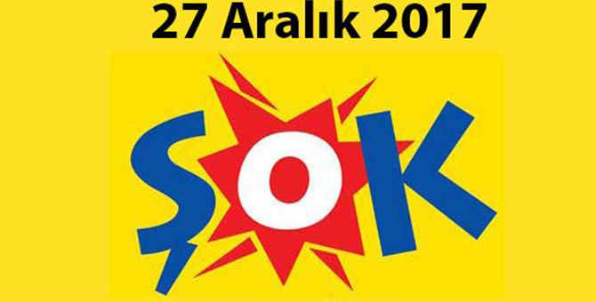 ŞOK Market Aktüel Ürün Listesi 27 Aralık - 02 Ocak Arası