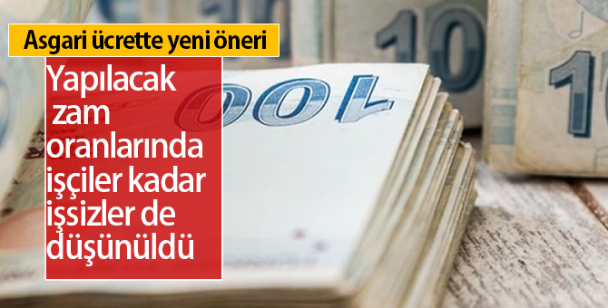 Asgari ücretle ilgili yeni öneri | 2018'de Askeri Ücret Ne Kadar Olacak