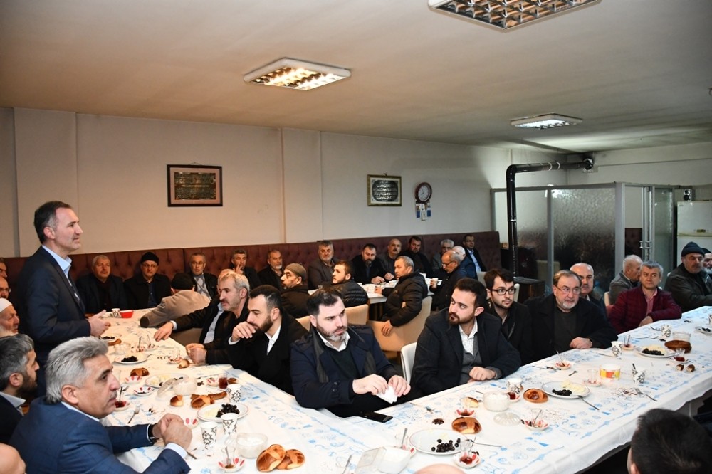 İnegöl’de "Bereket Sofrasında vatandaşlar bir araya geldi