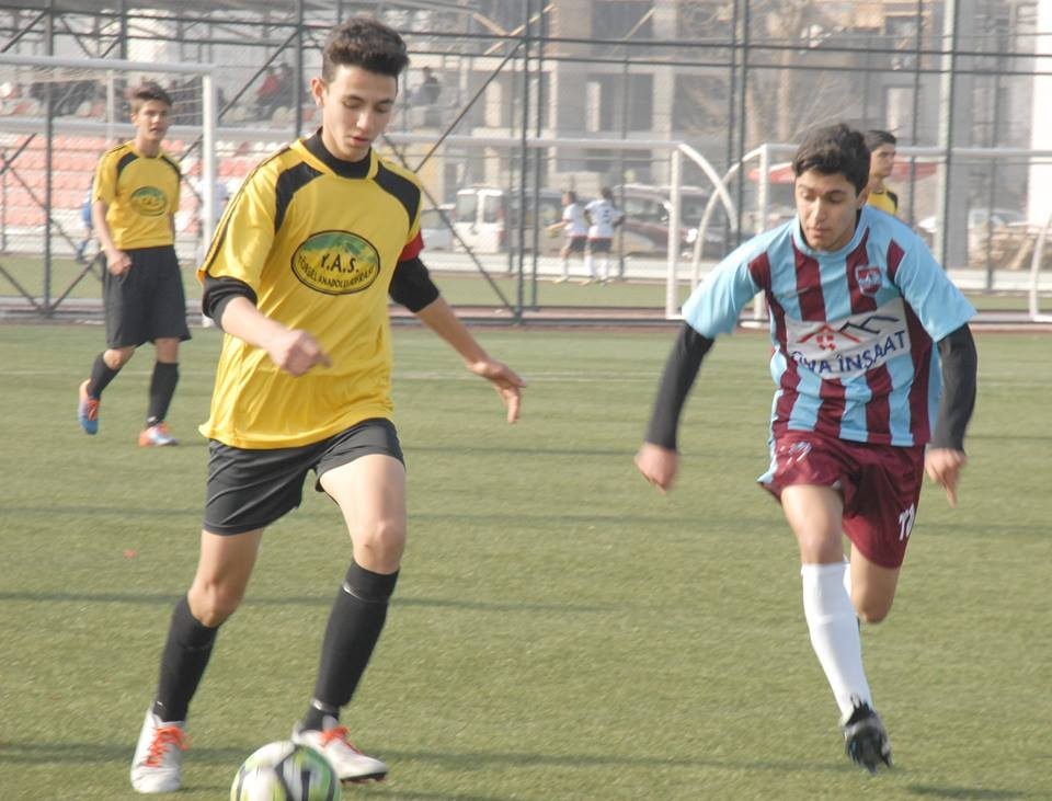 Kayseri U-16 Futbol Ligi B Grubu Anadolu Yıldızları başarısı